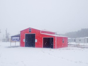 Snow Day! | Hometown Sheds, Conway, South Carolina